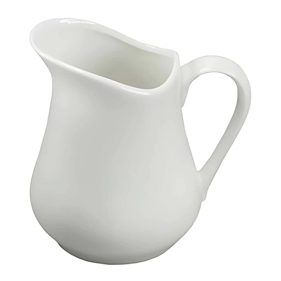 Laitière Blanche Petit Déjeuner En Porcelaine 7 Cl Medri - Bar Café - Photo 1/1