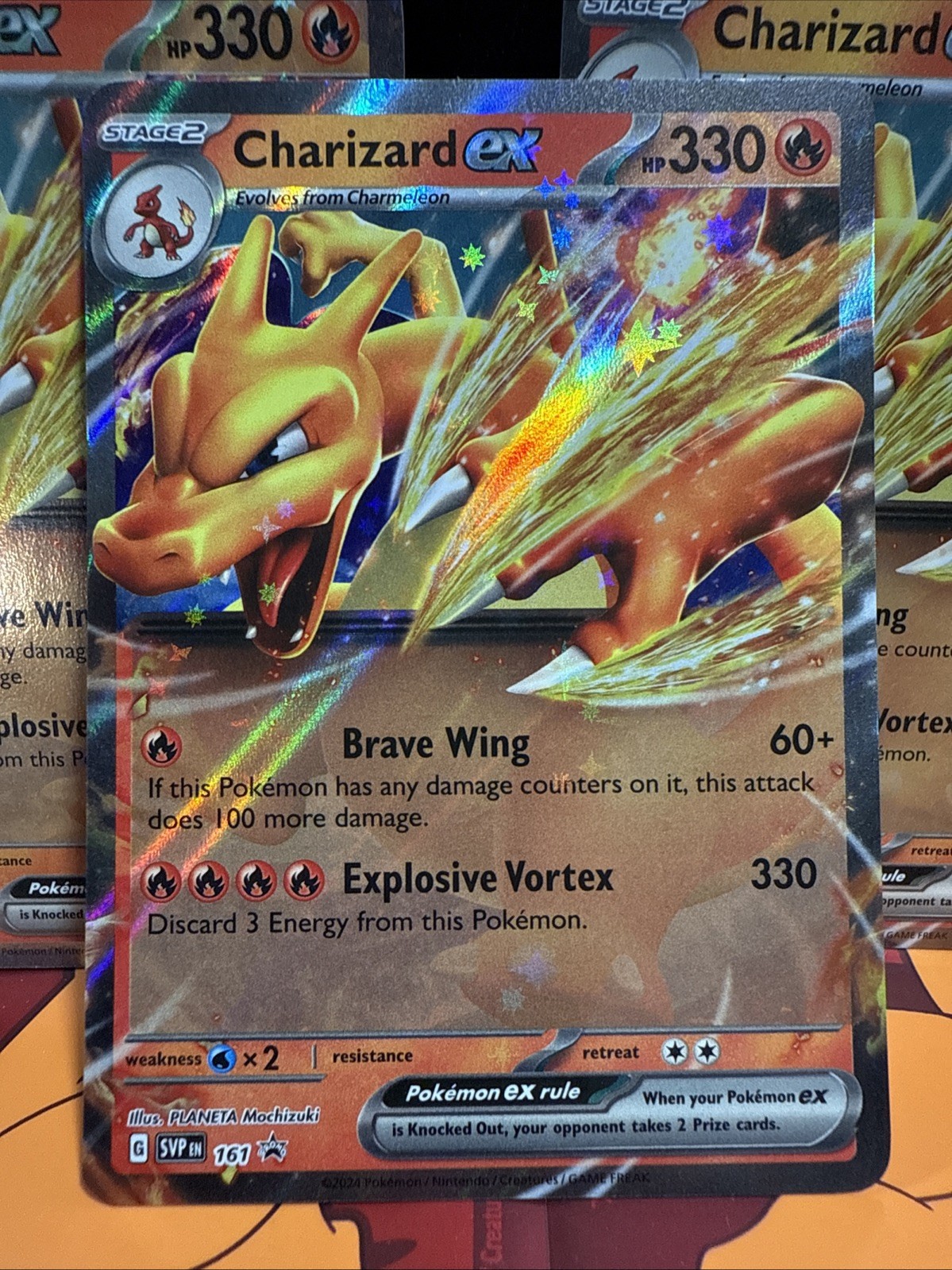 Charizard ex 161 Sv: Scarlet & Violet Promo Cards Holo Nm
