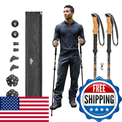 Cascade Mountain Tech Trekking Poles Shaft Material Aircraft- Grade 6061