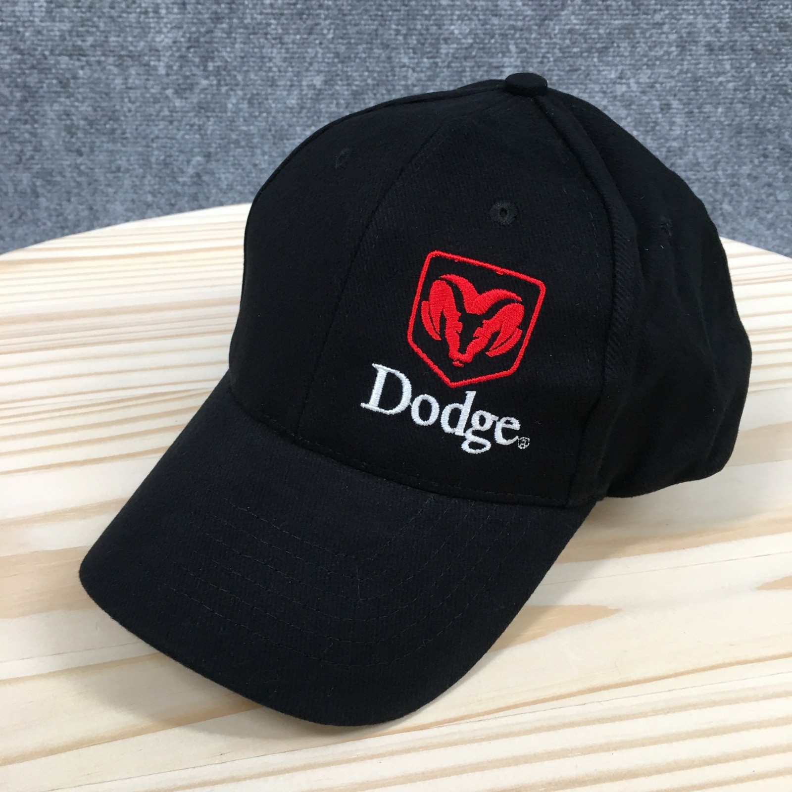 Dodge Ram Speedway Blues Baseball Cap Unisex OS Embroidered Logo Black