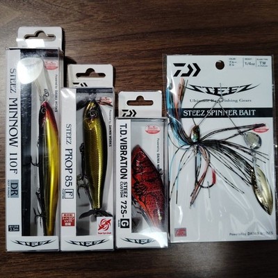 Daiwa Steez Lures 4-piece set, un