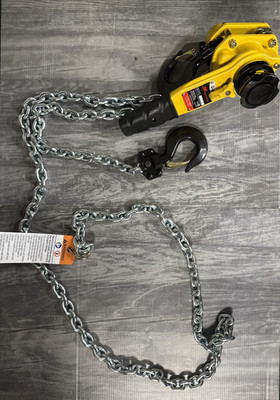 INGERSOLL-RAND KL150V-10 Lever Chain Hoist,1 tons,15 ft., 2000 lb. Load