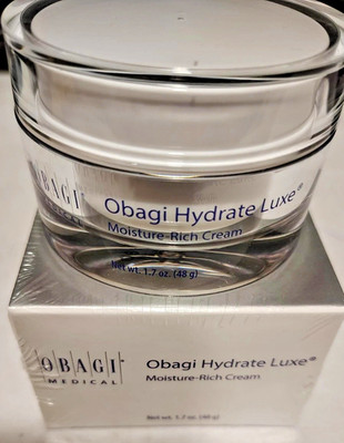 New Box Fresh Obagi Hydrate Luxe Moisture-Rich Cream 1.7 Oz 48g Daily Treatment