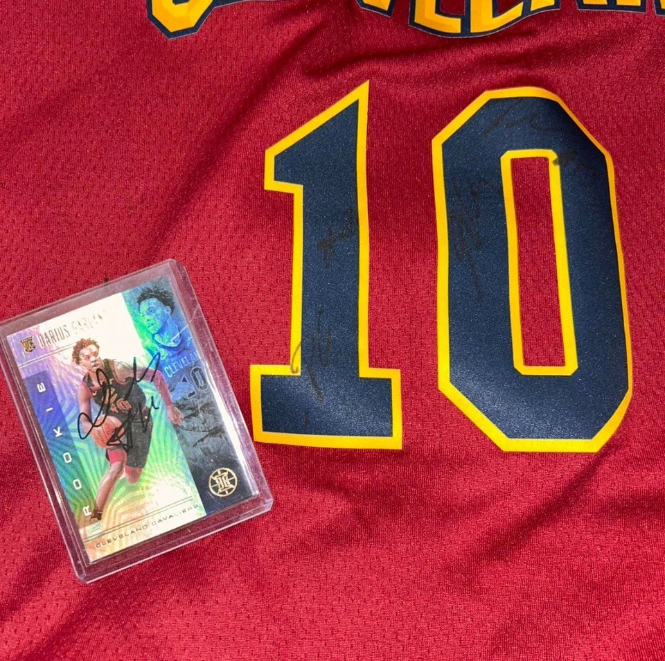 Darius Garland Cleveland Cavaliers Autograph Signed Jersey! Psa Coa - Image 3 of 4