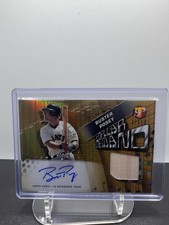 Buster Posey 2025 Topps Pristine On Card Auto Relic Gold Refractor /50 Giants 