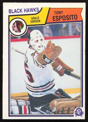 1983-84 O-Pee-Chee #99 Tony Esposito Chicago Blackhawks VG-VGEX