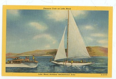 Boulder, Colorado, Pleasure Craft on Lake Mead (BmiscCO177