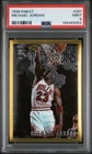 1996-97 Topps Finest Michael Jordan Gold Card PSA 9 Mint #291 Perfect Centering!