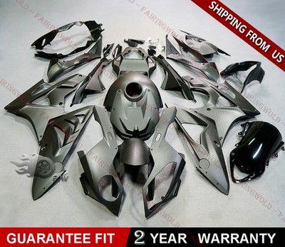 Matte Carbon Fiber ABS Bodywork w/ Tank For 2009-2014 BMW S1000RR Fairings Kit