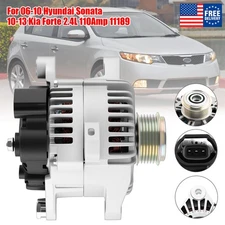 110A Alternator For Hyundai Sonata 2006-2009 Kia Optima 2006-2010 2.4L 6-Groove