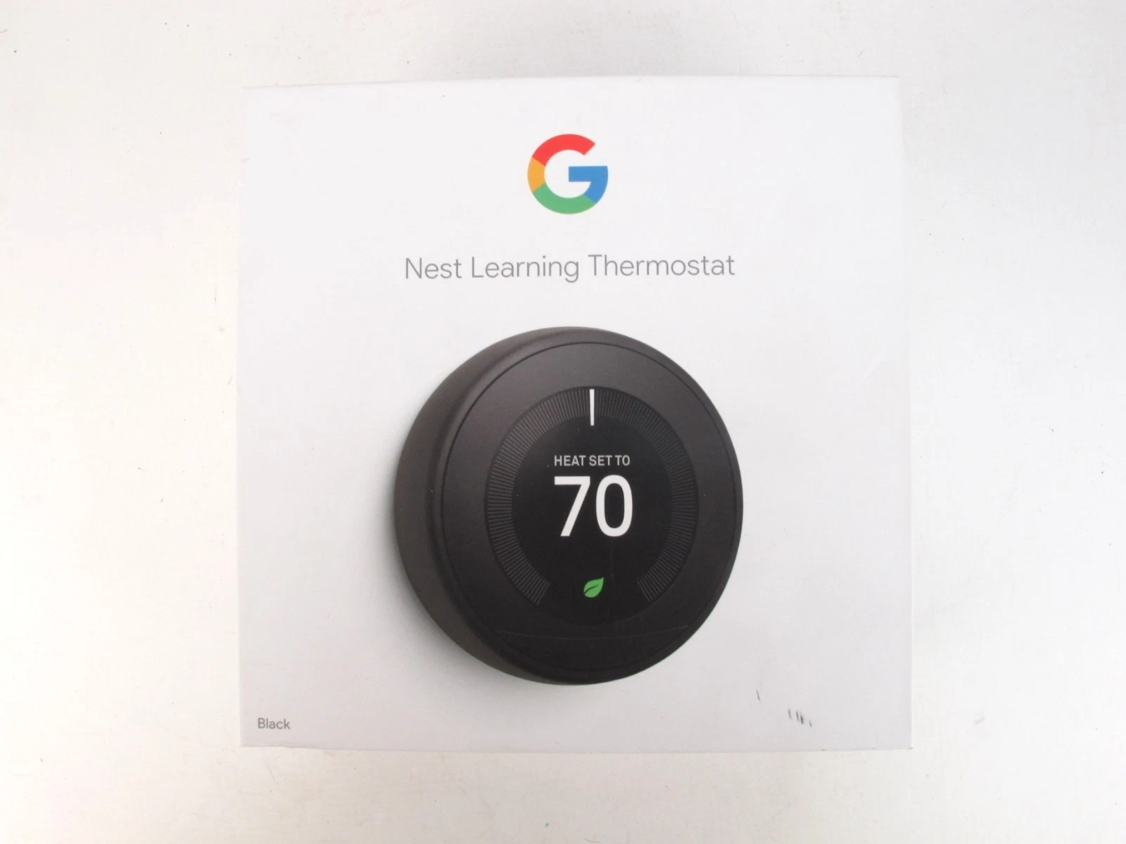 Mint Google Nest Learning Thermostat Black T3016US 3rd Gen.
Opens in a new window or tab