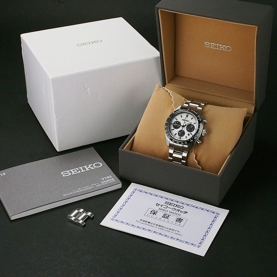 Seiko Prospex Speedtimer Chronograph V192-0AF0 SBDL085 Working