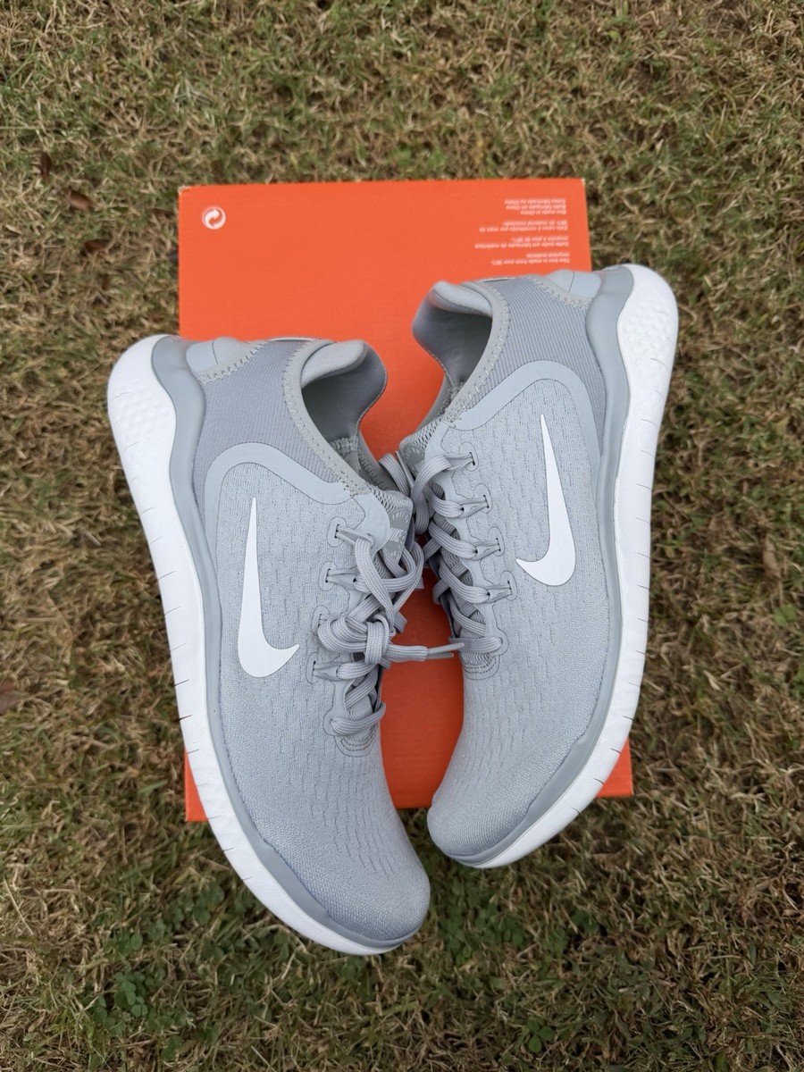 🔥Size Nike Free RN 2018 Running Shoes Wolf Grey 942836-003