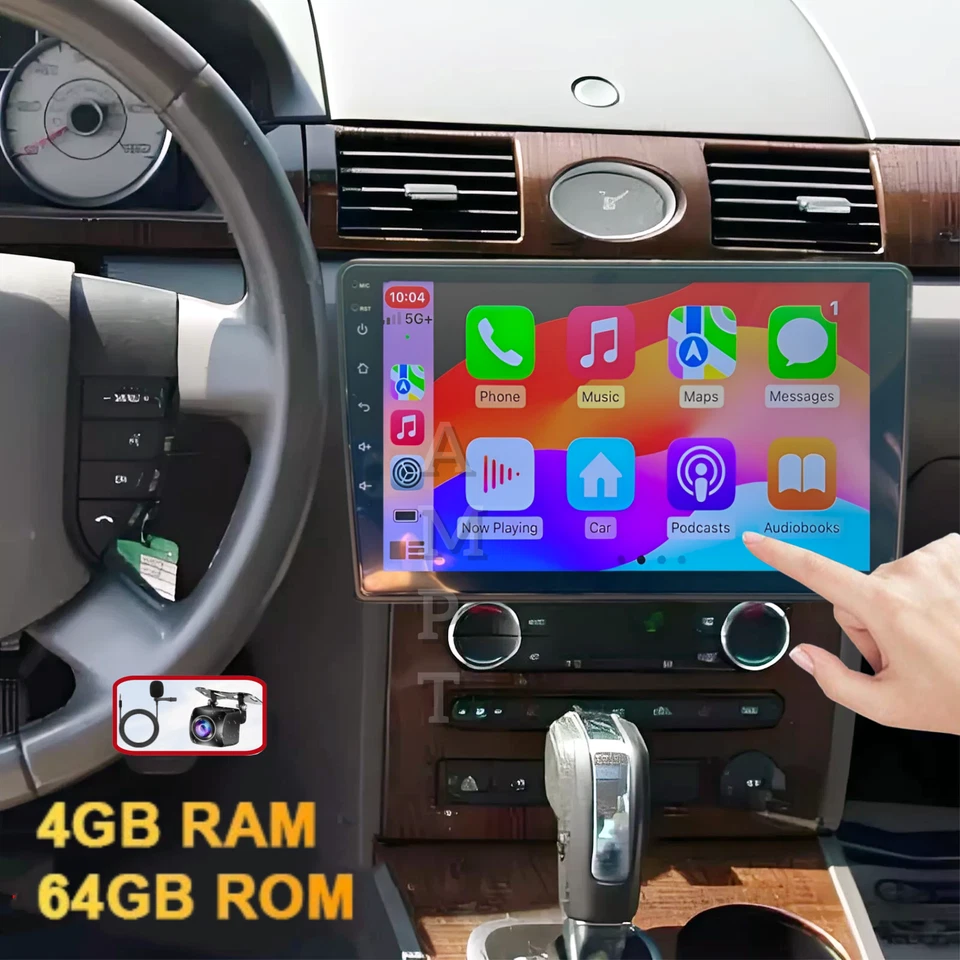 4+64GB FOR FORD TAURUS X 2008-2009 CAR STEREO RADIO ANDROID 13 CARPLAY GPS NAVI Foto 4 de 4