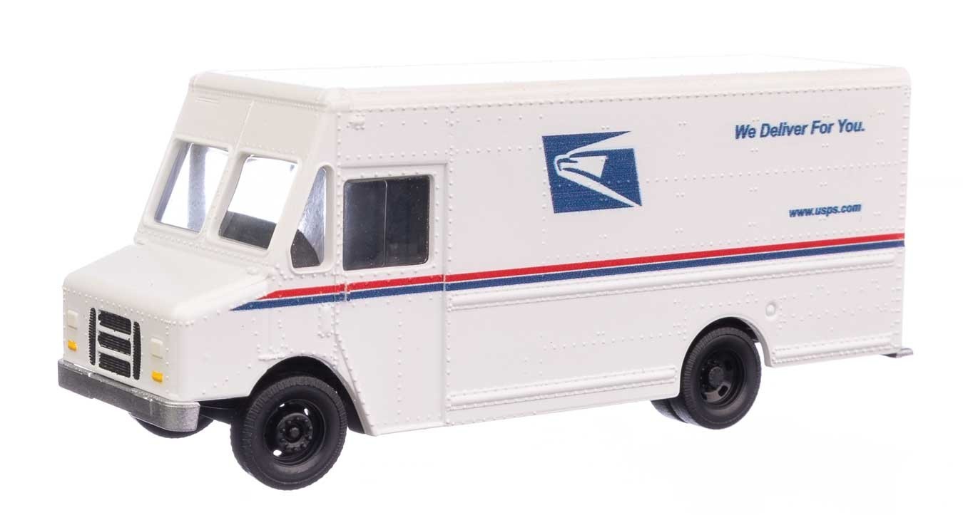 H0 Scale - Walthers Morgan Olson Route Star Van United States Postal - 12102 Neu