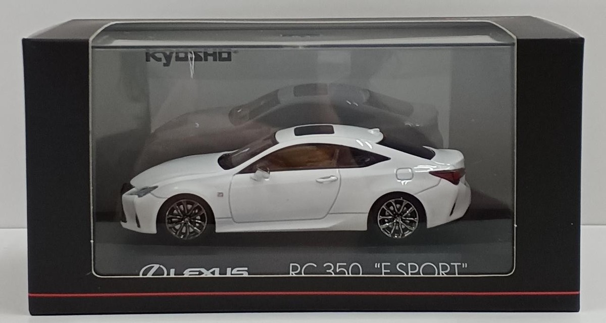 Lexus RC 350 F SPORT ミニカー 1/43 Kyosho 1/43 Scale LEXUS RC350 