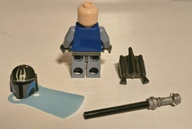 NEW Star Wars Pre Vizsla Custom Lego Minifigure with Darksaber and Jetpack Rare