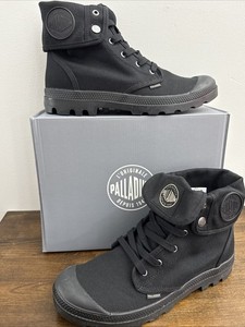 Palladium Homme Baggy Sneaker Boots - Toile Délavée - Style Military