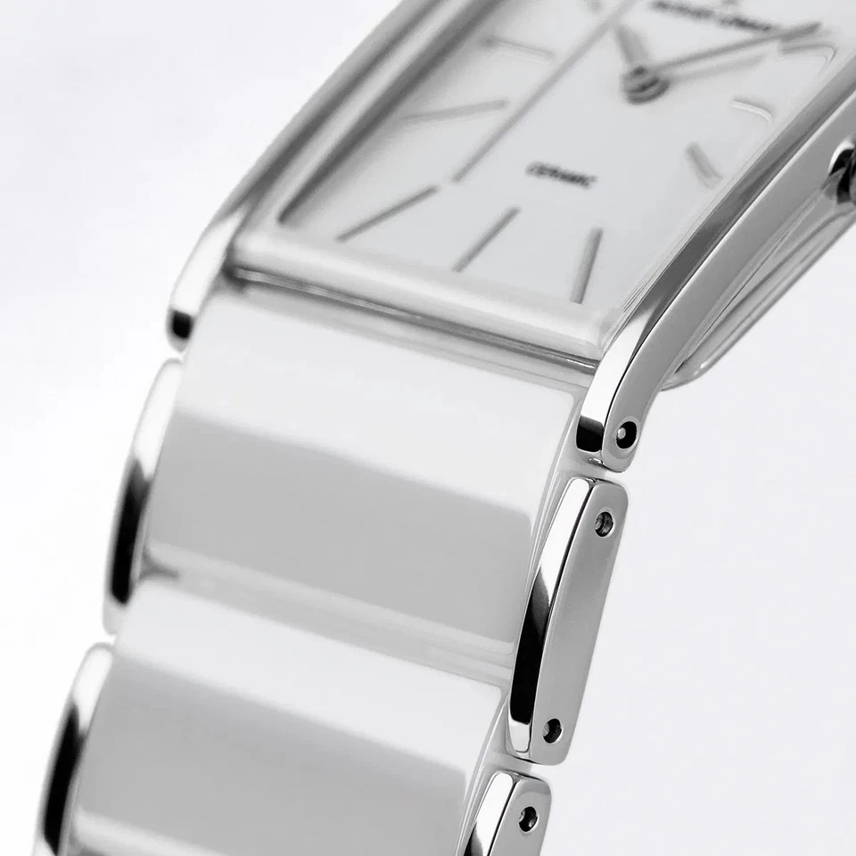 JACQUES LEMANS Damenuihr Dublin Keramik 1-1940B 5 ATM - Bild 3 von 4