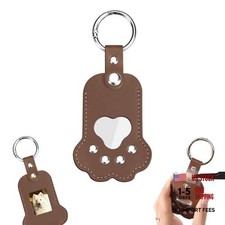 Pet Memorial Gifts for Dogs,Dog Hair Keychains,Pet Hair Light Brown