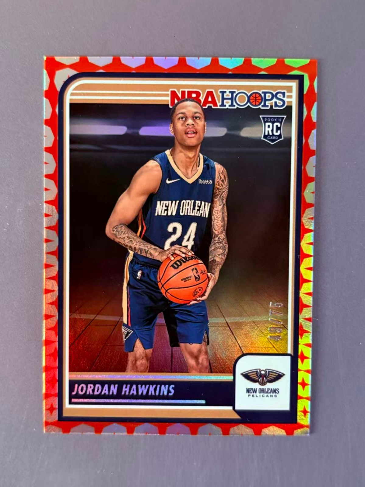 Jordan Hawkins 2023-24 Panini NBA Hoops Zero Gravity /75 RC #269