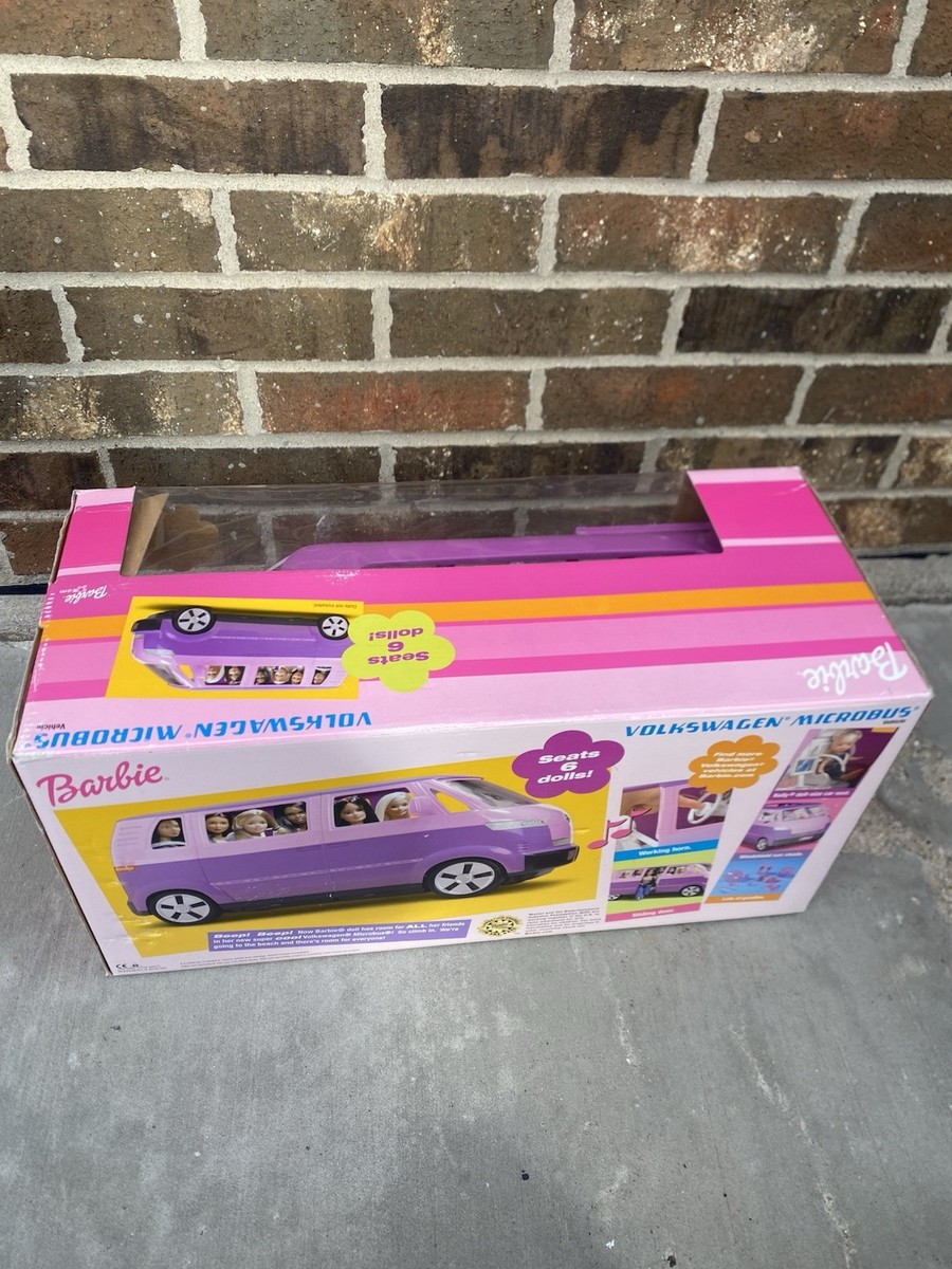 ミニカー Barbie Volkswagen Microbus Amazon.com: Barbie VOLKSWAGEN MICROBUS Vehicle VAN (AQUA) w