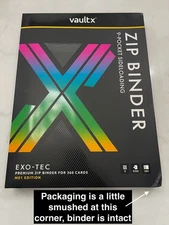 [SEALED 1st Edition] Vault X ME1 Pokemon Binder 9 Pocket Mega Evolutions