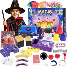 Magic Tricks Kit, 30 in 1 Magic Tricks Set for Kids Age 6 7 8 9 10 11 12, Magici