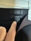 J.Crew Pixie Black Ankle Leggings M Stretch Zipper Cotton Elastane Women — photo 2