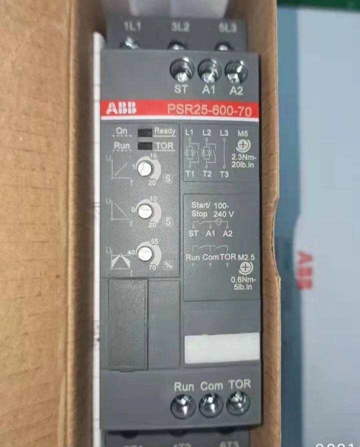 Arrancador suave ABB PSR25-600-70 25A envío gratuito stock en EE. UU. nuevo sellado de fábrica 1 pieza Foto 4 de 4