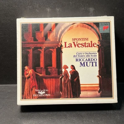 SPONTINI — LA VESTALE (1995) Sealed Opera 3xCD Riccardo Muti J. Patrick Raftery - Image 1 of 3