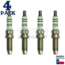 4 Pack Bosch ZGR6STE2 Copper with Nickel Spark Plugs