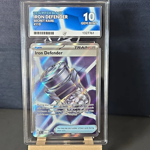 Iron Defender 110/084 ACE graded card
