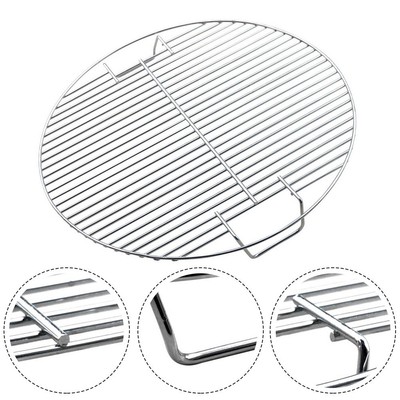 Edelstahl Grillrost 44 5 cm für Weber 47 cm Grill mit glatter