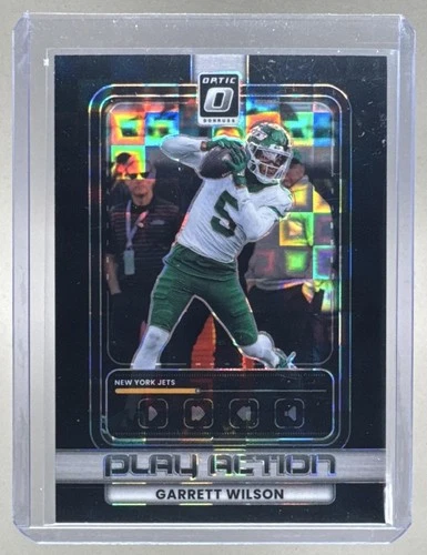 2025 Donruss Optic Garrett Wilson Black Pandora (RAW)