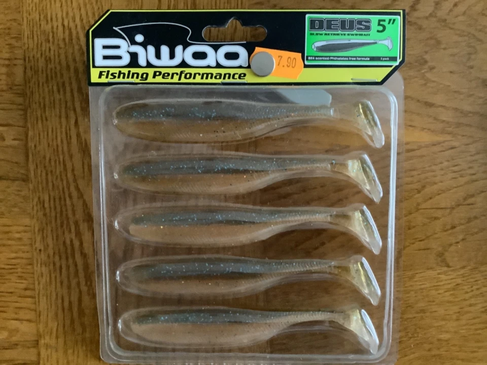 Leurres souples Biwaa Deus 5 (pack de 5) NEUF. - Photo 1/1