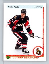 #62 Jarkko Ruutu, Ottawa Senators 2010-11 Upper Deck 20th Anniversary