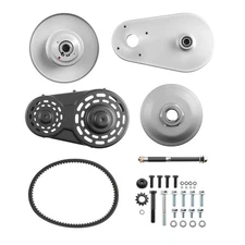 40 Series Torque Converter Driver Clutch Pulley Kit w/ Backplate for Go Karts