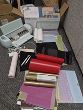 Cricut Explore 3 Cutting Machine with Extra Vinyls and Accessories Bundle