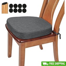 U-Shape Seat Cushion High-Density Foam Anti-Slip Pads Home Restaurant Chairs New