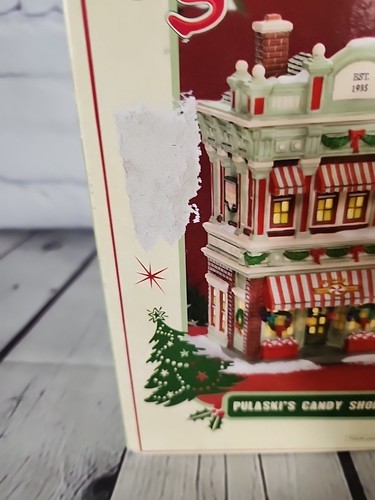 Dept 56 Sears A Christmas Story Village Pulaski's Candy Shop With Sign - Bild 8 von 11