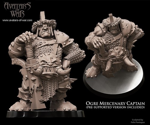 Ogres - Ogre Mercenary Captain