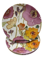 Lenox Floral Fusion 9" Plate Stephanie Ryan Single Dinner Luncheon Porcelain