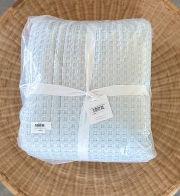 NEW Serena & Lily Beachcomber Comforter (K/CK)-Sky Blue