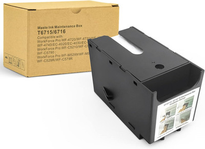 INK+ T6715 T6716 Maintenance Box for Workforce Pro WF-3820 WF-4820 EC-4020 WF-48