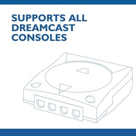 Kaico Sega Dreamcast HDMI Adapter &ndash; Plug & Play Converter for silver 