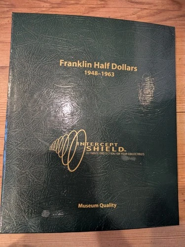1948-1963 Franklin Half Dollars BU COMPLETE SET  Intercept Shield Premium 666
