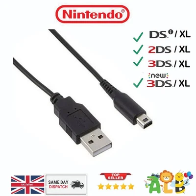Nintendo USB Charger Cable for DSi / DSi XL / 2DS /2DS XL / 3DS / 3DS XL