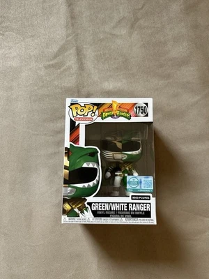 Funko Pop Exclusive Green White Ranger # 1750 Power Rangers Limitée 9500 Pièces - Photo 1/4