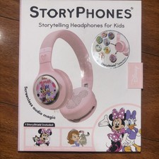 Disney Storyphones Storytelling Foldable Bluetooth Kids Headphones Brand New